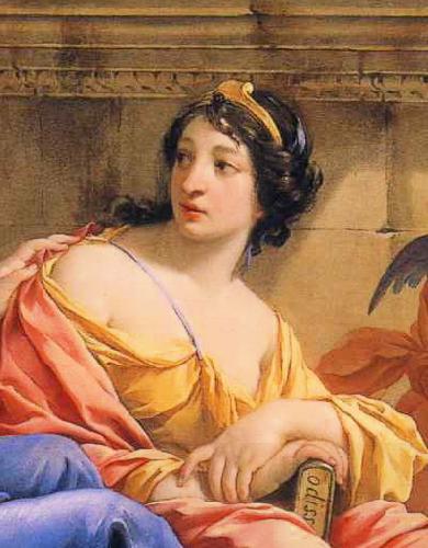 Simon Vouet The Muses Urania and Calliope oil painting picture